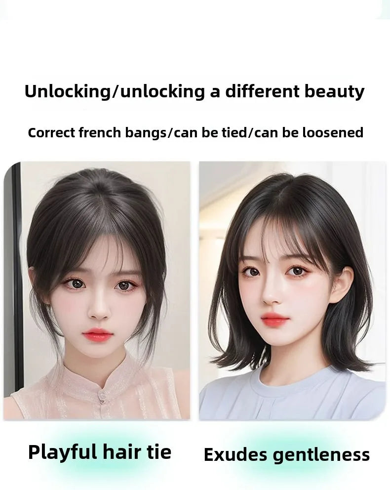 Invisible Straight Human Hair Topper (1.6x2.4" Base) Small Hairpiece for Thinning Hair, Quickly Increase Volume & Cover Gray Hair with Clips