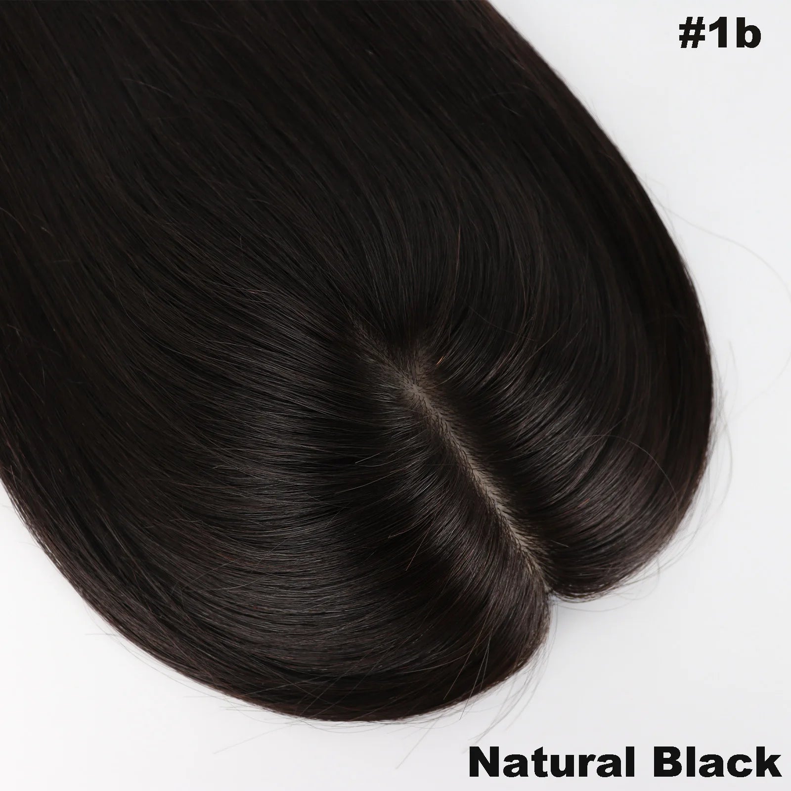 12x14cm, 14x16cm, 16x18cm Silk Base Women Topper With 4 Clips In Hairpiece Malaysia Virgin Human Hair Toupee Breathable Silk Top Natural Baby Hair