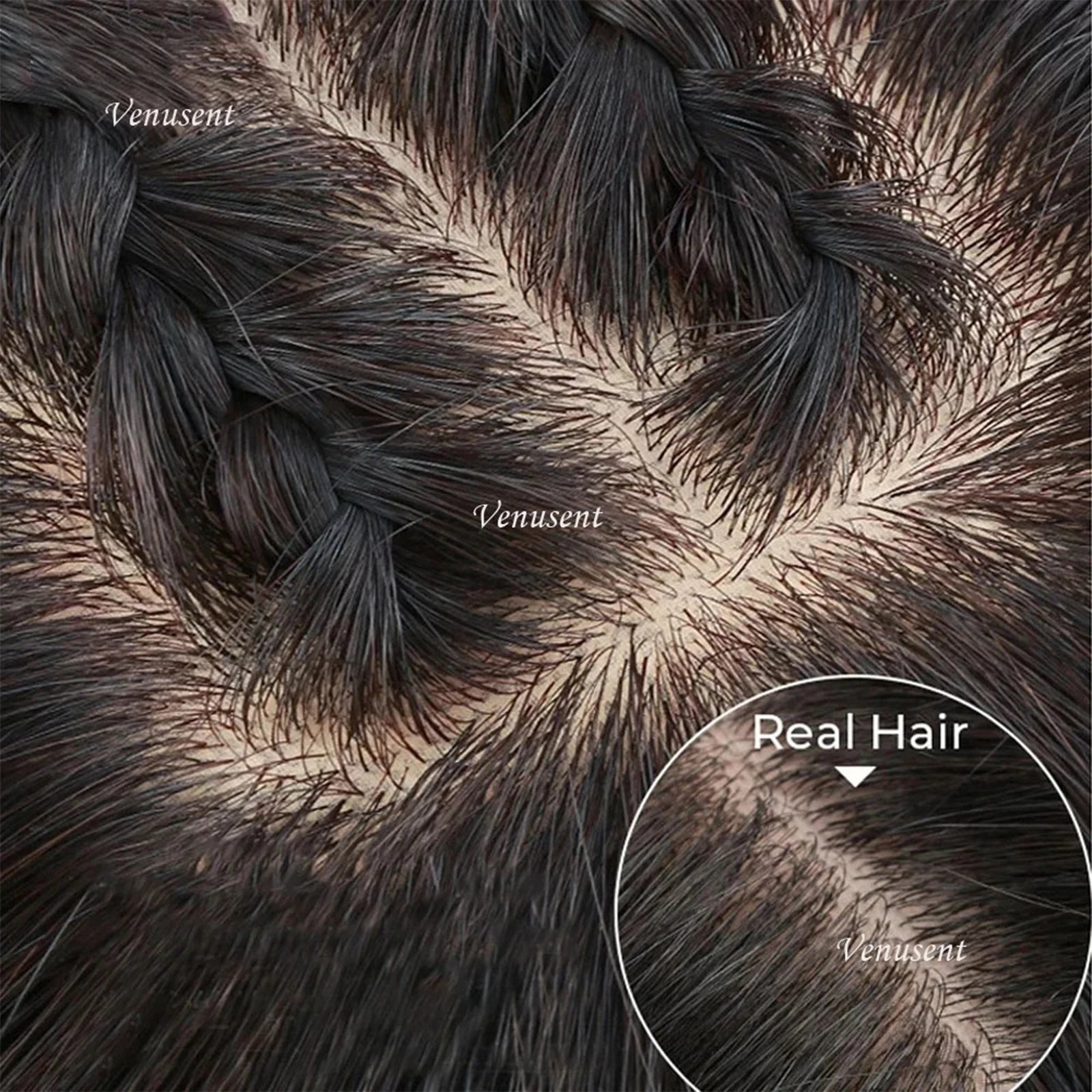 Curly Wave Human Hair Topper with Clips in 15x17cm & 18x20cm Silk Base Toupee for Women Full Hand Tied Remy Human Hair Extra Lace Front
