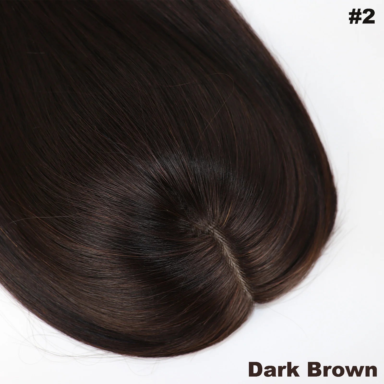 12x14cm, 14x16cm, 16x18cm Silk Base Women Topper With 4 Clips In Hairpiece Malaysia Virgin Human Hair Toupee Breathable Silk Top Natural Baby Hair